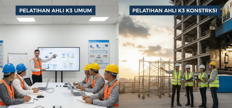 Apa Bedanya Pelatihan Ahli K3 Umum dengan Ahli K3 Konstruksi?