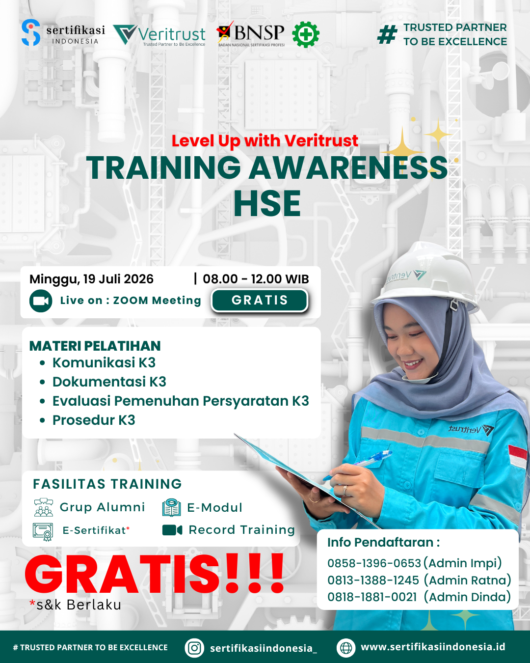 HSE 05 Juli 2026