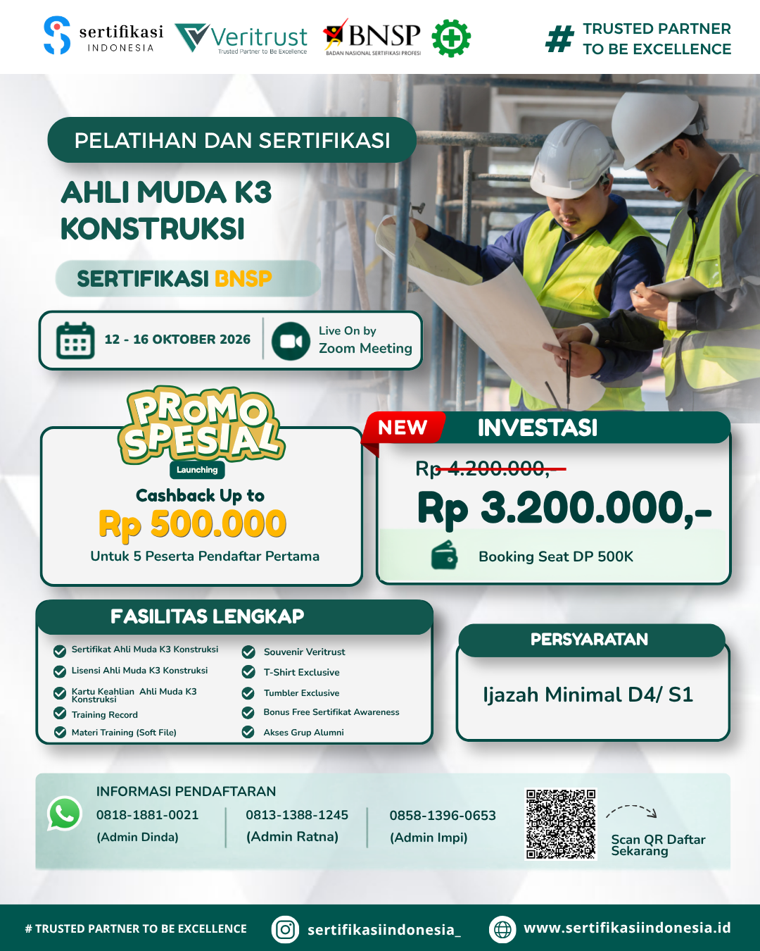 ahli muda k3 konstruksi